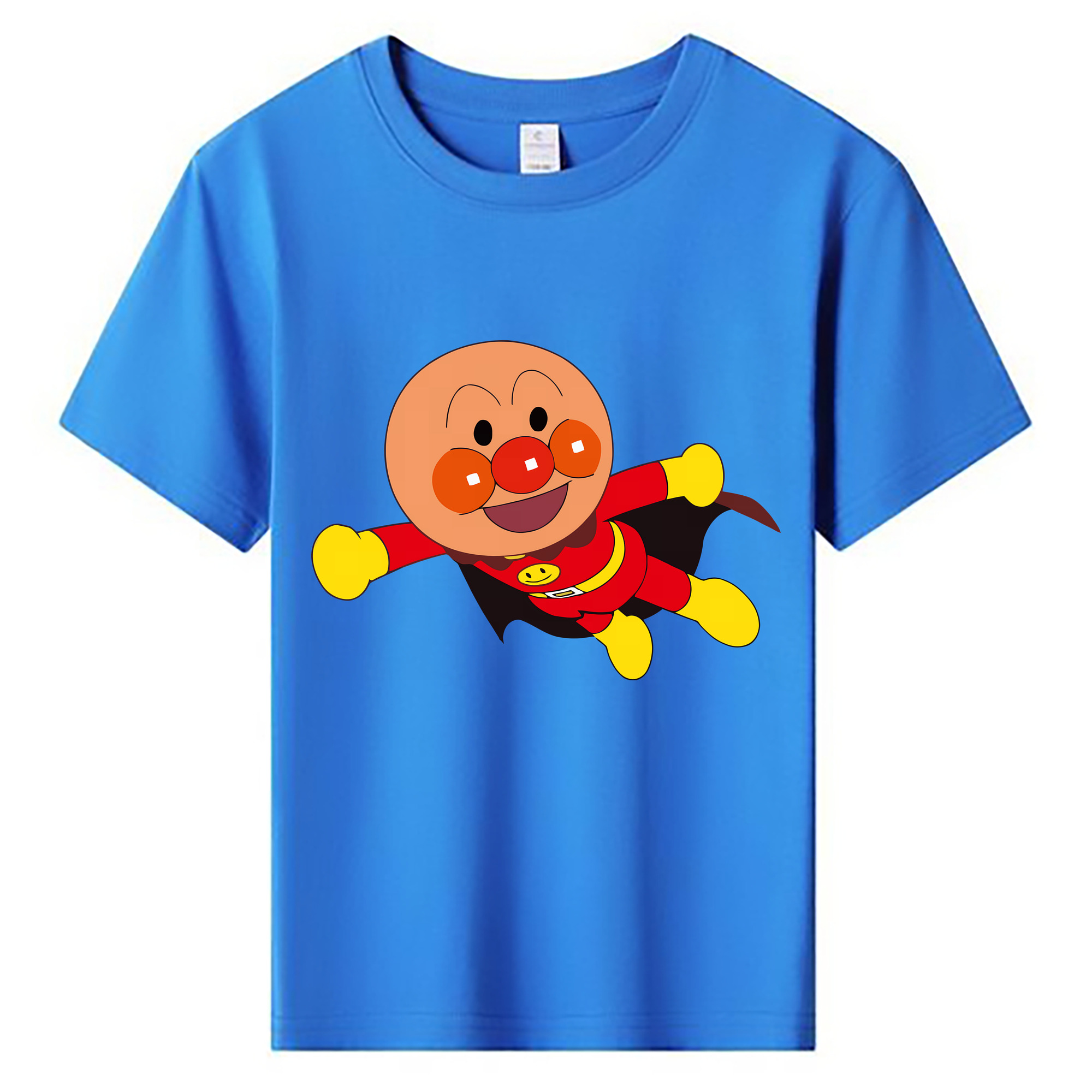 （画像用） アンパンマン Anpanman 綿100％キッズTシャツ（フロントプリント）